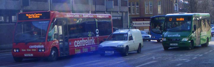 Trent Barton Optare Solo Centrelink 452